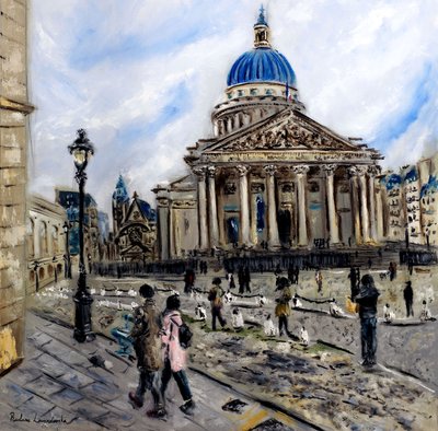 Place du Panthéon Paris von Ruslana Levandovska