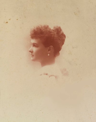 Großfürstin Maria Pawlowna von Russland (1854-1920) von Russian Photographer