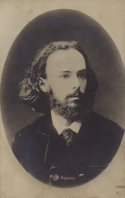 Semjon Nadson, russischer Dichter von Russian Photographer