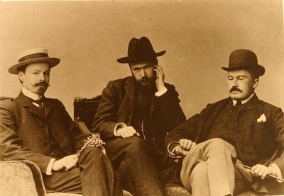Die Dichter Konstantin Dmitriyevich Balmont von Russian Photographer