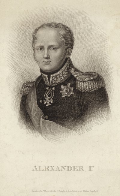 Alexander I. - Kaiser von Russland (1777-1825) von Russian School