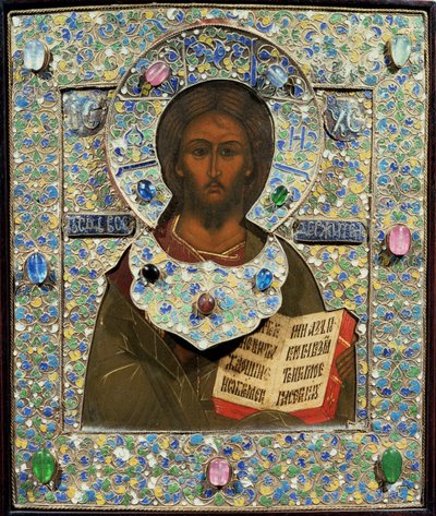 Christus Pantokrator, Ikone von Russian School