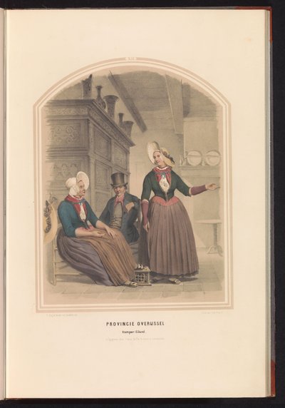 Tracht von Kampen in Overijssel, 1857 von Ruurt de Vries