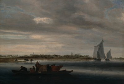 Ansicht von Alkmaar von Salomon van Ruysdael