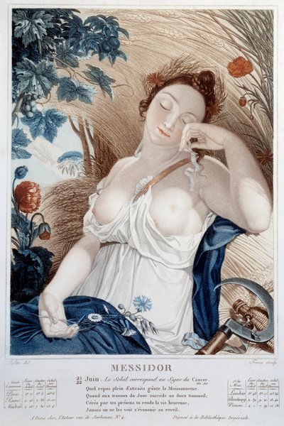 Revolutionärer Kalender vom 21. und 22. Juni: „Messidor: Die Sonne steht im Zeichen des Krebses“ von Salvadore Tresca