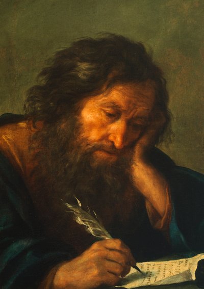 Ein Evangelist, von Salvatore Rosa von Salvator Rosa
