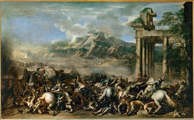 Heroische Schlacht von Salvator Rosa