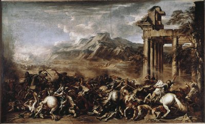 Heroische Schlacht von Salvator Rosa