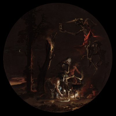 Szenen der Hexerei: Abend, ca. 1645-49 von Salvator Rosa