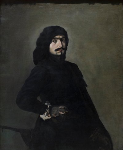 Selbstporträt als Pascariello von Salvator Rosa