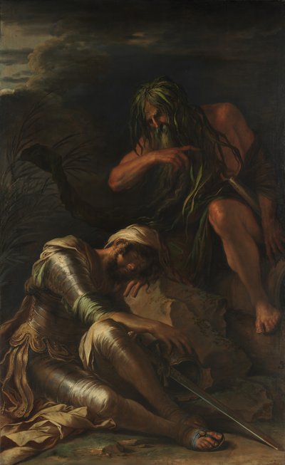Der Traum des Äneas von Salvator Rosa