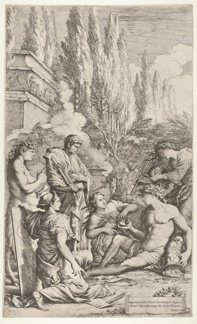 Das Genie von Salvator Rosa, ca. 1662 von Salvator Rosa