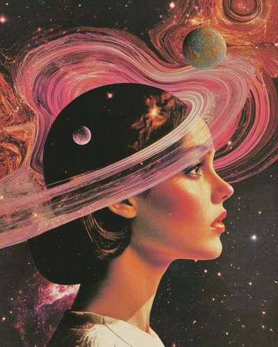 Kosmische Traumfrau von Samantha Hearn