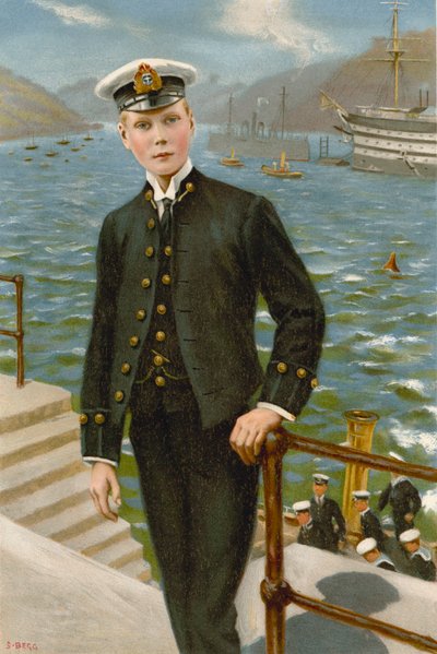 Edward, Prinz von Wales, der zukünftige König Edward VIII von Samuel (after) Begg