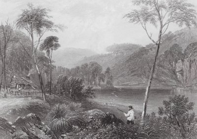 Australien: Fairlight Glen, am Warragamba von Samuel (after) Prout