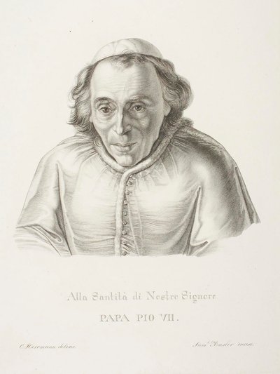 Pius VII von Samuel Amsler