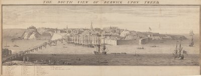 Die Südansicht von Berwick Upon Tweed von Samuel Buck