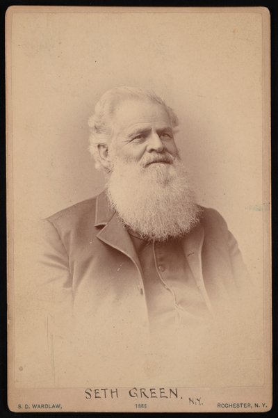 Porträt von Seth Green 1817-1888, 1886 von Samuel D Wardlaw