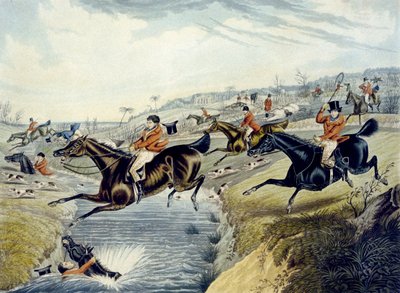 Die große Leicestershire-Fuchsjagd, Platte 2 von Samuel Henry (after) Alken