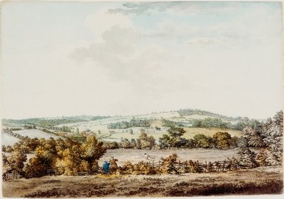 Das alte Haus am Grange und Barber Wood, 1787 von Samuel Hieronymous Grimm