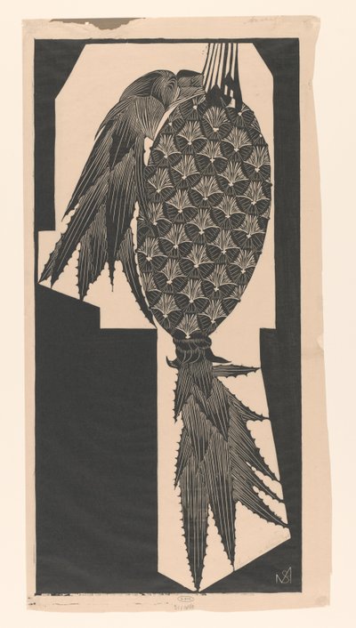 Ananas von Samuel Jessurun de Mesquita (signed by artist)
