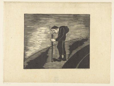 Figur mit Buckel von Samuel Jessurun de Mesquita (signed by artist)