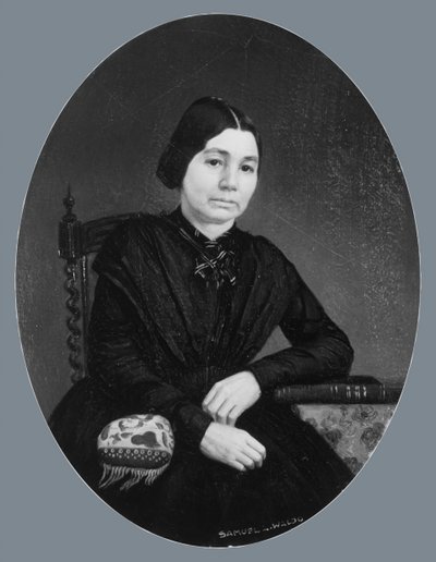 Porträt einer Dame von Samuel Lovett Waldo