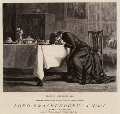 Lord Brackenbury, ein Roman von Samuel Luke Fildes