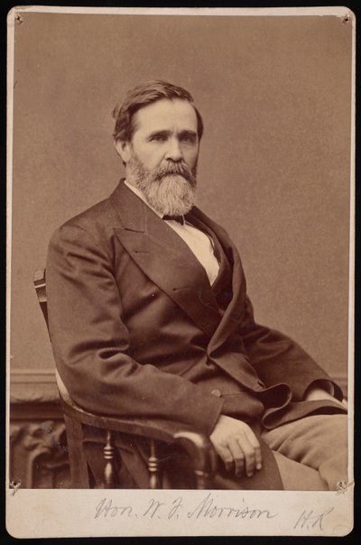 Porträt von Hon. W.F. Morrison von Samuel Montague Fassett