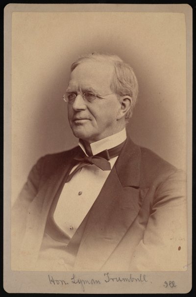 Porträt von Lyman Trumbull von Samuel Montague Fassett