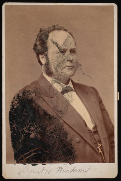 Porträt von William Windom 1827-1891 von Samuel Montague Fassett