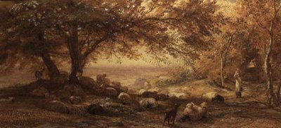 Schattige Ruhe von Samuel Palmer