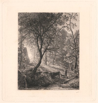 Das Häuschen des Hirten von Samuel Palmer