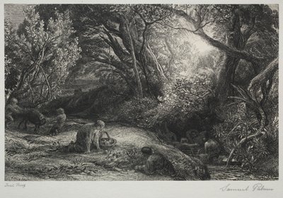 Der Morgen des Lebens von Samuel Palmer