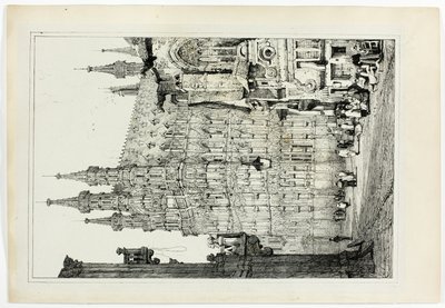 Hotel de Ville, Löwen von Samuel Prout