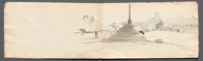 Skizzenbuch: Norham von Samuel Prout