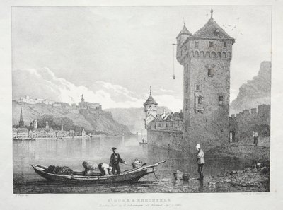 St. Goar und Rheinfels von Samuel Prout