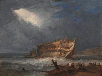 Das Wrack der Dutton, ein Ostindienfahrer von Samuel Prout