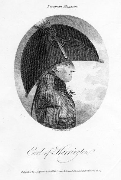 Charles Stanhope, 3. Earl of Harrington, 1804 von Samuel Rawle