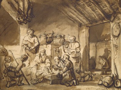 Anbetung der Hirten von Samuel van Hoogstraten
