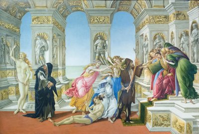 Die Verleumdung des Apelles von Sandro Botticelli