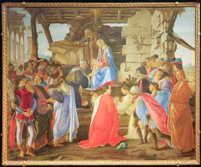 Anbetung der Könige von Sandro Botticelli
