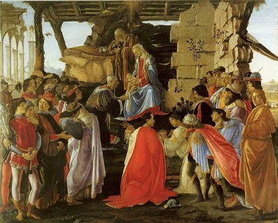 Anbetung der Könige von Sandro Botticelli
