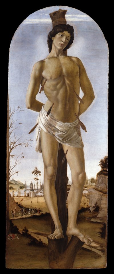 Der heilige Sebastian von Sandro Botticelli