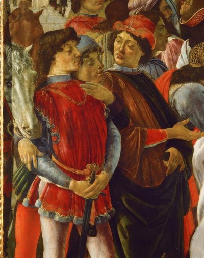 Die Anbetung der Könige von Sandro Botticelli
