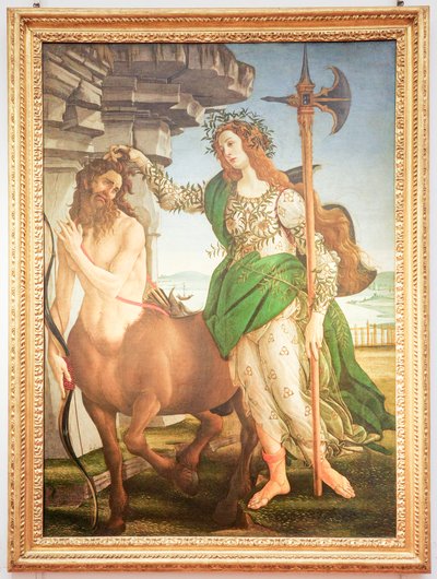 Pallas und der Zentaur von Sandro Botticelli
