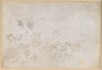 Die Göttliche Komödie, Inferno XXV. Vergil und Dante im achten Kreis der Hölle (Malebolge), 7. Bolgia: Härtere Strafen für Diebe und Räuber von Sandro Botticelli