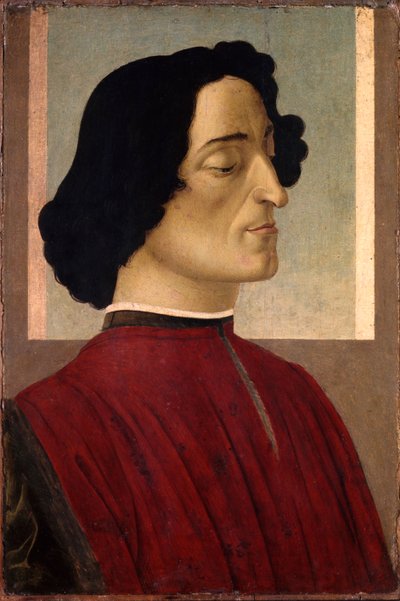 Porträt von Giuliano de Medici 1453-1478, ca. 1475 von Sandro Botticelli