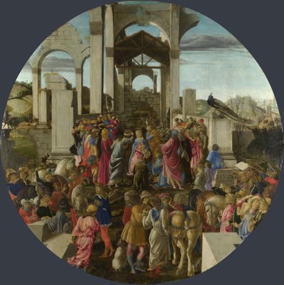 Die Anbetung der Könige von Sandro Botticelli