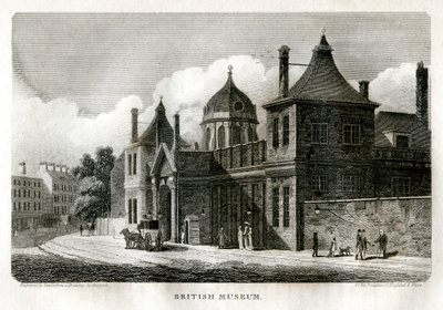 Britisches Museum, London, um 1810 von Sands